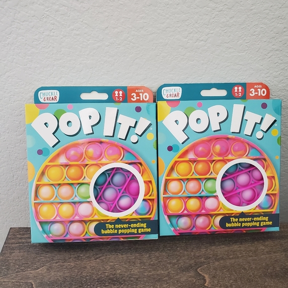 Chuckle & Roar Other - NIB Set of 2 Pop It! Sensory & Fidget Ge